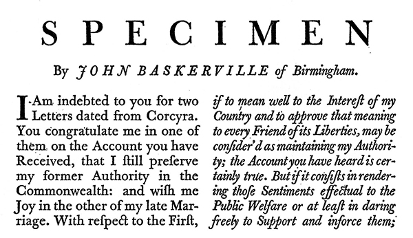 baskerville typeface terminology